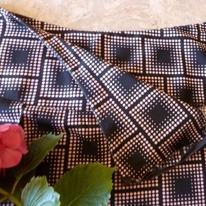 Michele Black and Pink Skirt